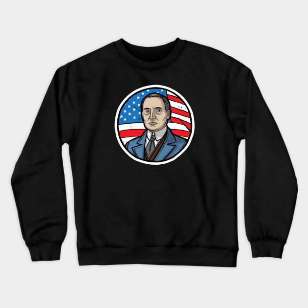 Warren G. Harding Crewneck Sweatshirt by Baddest Shirt Co.